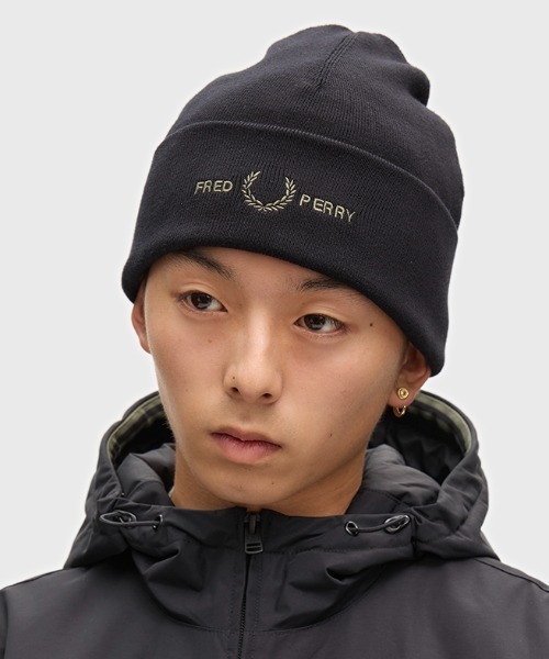 FRED PERRY フレッドペリー ビーニー FRED PERRY（フレッドペリー） ニット帽 ニットキャップ メンズ 「ZOZO