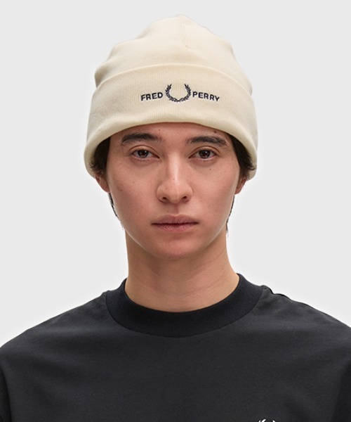 フレッドペリー　ビーニー　ニット帽 FRED PERRY（フレッドペリー） ニット帽 ニットキャップ メンズ 「ZOZO