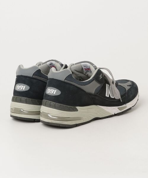 「New Balance」 ローカットスニーカー 44.5 ネイビー メンズ_画像2