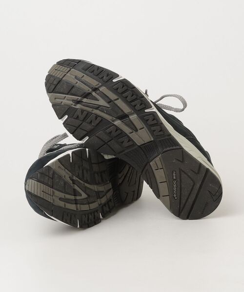 「New Balance」 ローカットスニーカー 44.5 ネイビー メンズ_画像3
