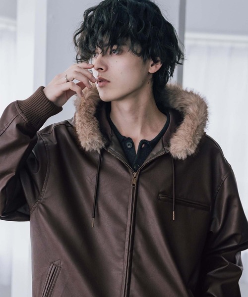 Rocky Monroe（ロッキーモンロー） ブルゾン アウター オーバーサイズ