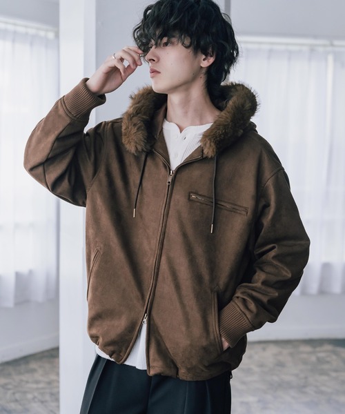 rosymonsterジャケット Rocky Monroe（ロッキーモンロー） ブルゾン アウター オーバーサイズ