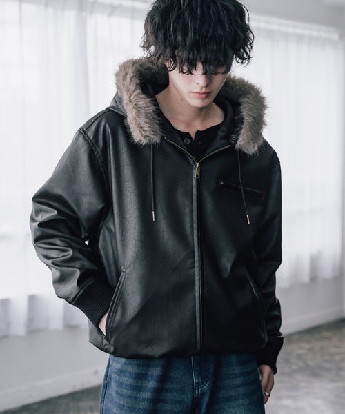 Rocky Monroe（ロッキーモンロー） ブルゾン アウター オーバーサイズ
