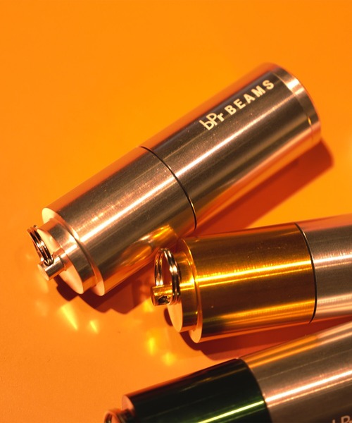 bPr BEAMS（bPrビームス） 灰皿 ライター NEW アルミ 携帯灰皿