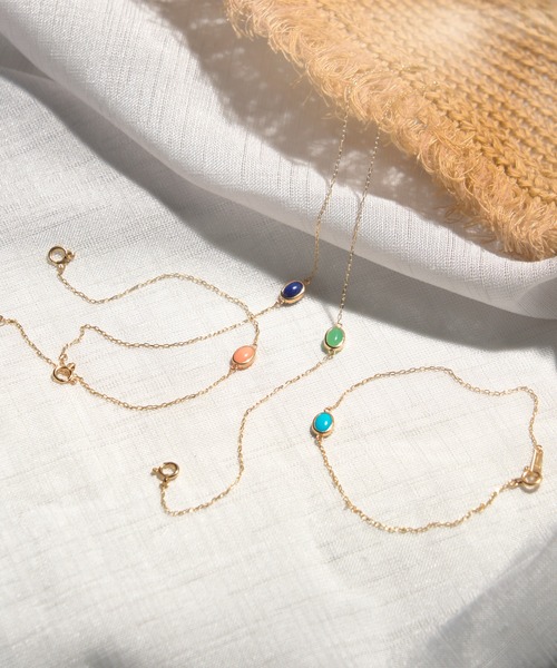 Jewel closet by L&Co. ブレスレット K10 ストーン ブレスレット