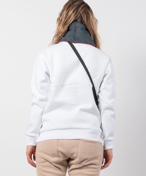 トレーナー スウェット +phenix(プラスフェニックス)Quilted Sweat Pullover レディース/スウェット/裏起毛/プルオーバー phenix トレーナー スウェット +phenix(プラスフェニックス