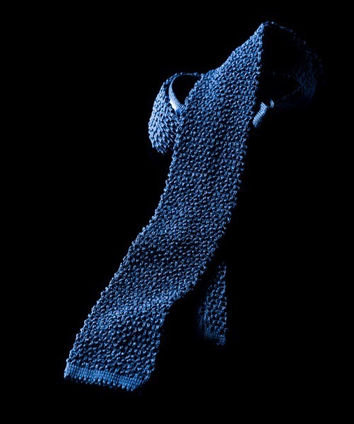 BEAMS+（ビームスプラス） ネクタイ ソリッド コットン ニット タイ