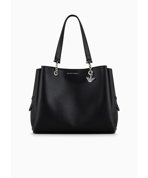 関税込 EMPORIO ARMANI ハンドバッグ イーグル ロゴ トート EMPORIO ARMANI ハンドバッグ 「エンポリオ アルマーニ」トート