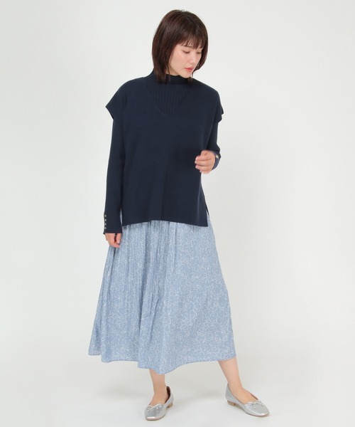 ikka（イッカ） スカート カセン消しプリーツスカート : ZOZOTOWN