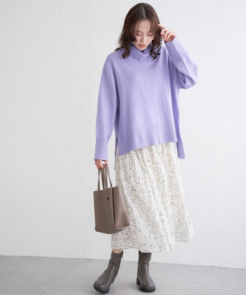 ikka（イッカ） スカート カセン消しプリーツスカート : ZOZOTOWN