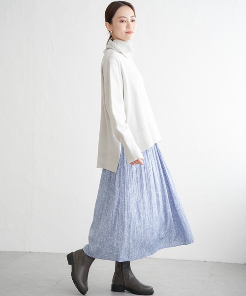 ikka（イッカ） スカート カセン消しプリーツスカート : ZOZOTOWN
