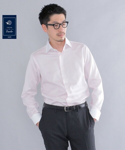 SHIPS（シップス） シャツ SHIPS: イージーアイロン ワイドカラー