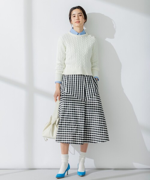 スカート 「洗える」ハイカウントタフタ : ZOZOTOWN Yahoo!店 - 通販