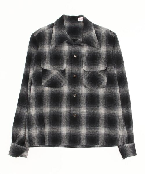 ブラウス シャツ 「YOUNG ＆ OLSEN The DRYGOODS STORE」/ ROCKER OMBRE SHIRT レディース メンズ