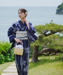 浴衣 手染め注染浴衣3点セット utatane...の詳細画像5