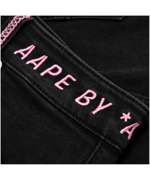 エイプ　デニムスカート A BATHING APE（アベイシングエイプ）｜レディースのデニム