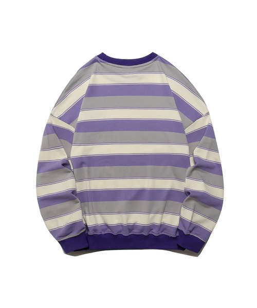 トレーナー スウェット HOOK -original- レトロ調フック刺繍入りマルチ