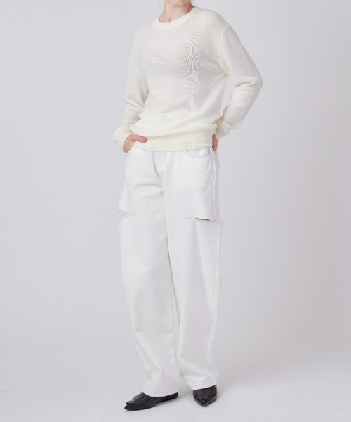 JIL SANDER ニット セーター SANDER SWEATER CN LS レディース