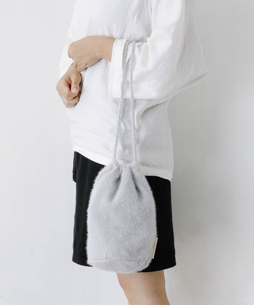 HIGHTIDE（ハイタイド） ショルダーバッグ バッグ odds MOHAIR POUCH