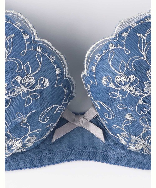 AMPHI(ワコール) ブラジャー ショーツセット 「まる胸メイク」ブラ  