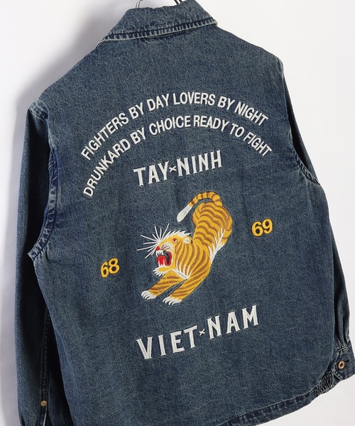 HOUSTON（ヒューストン） デニムジャケット gジャン デニムベトナム