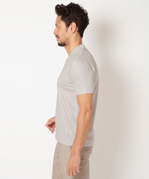Tシャツ/カットソー M0831UTS410 MEN'S BIGI tシャツ 「ACTIVE TAILOR」COOLMAXツイルプリント