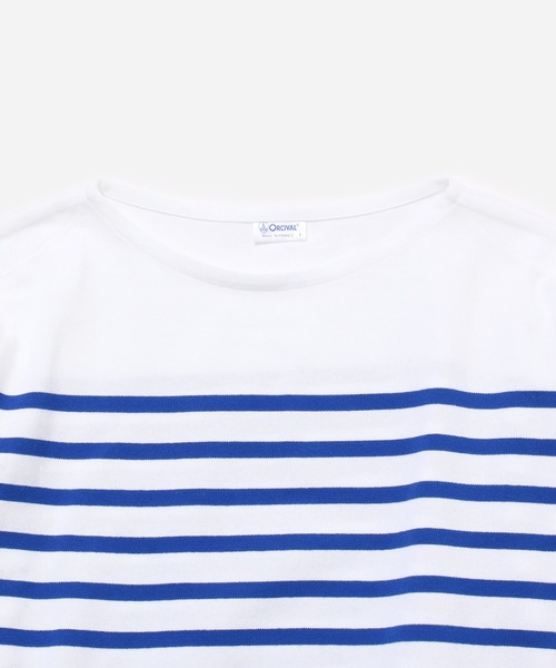 BIOTOP tシャツ WOMEN「ORCIVAL for BIOTOP」basque shirt