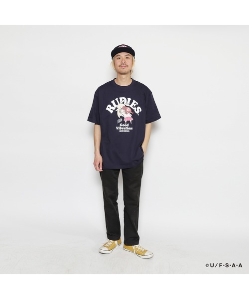 RUDIE'S（ルーディーズ） tシャツ RUDIE'SxCRAYON SHINCHAN NENECHAN