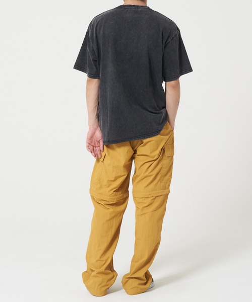 ROUGH TRADE tシャツ USAコットン ピグメント イーグル半袖TEE