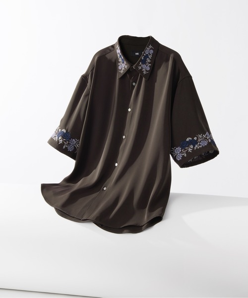 【HARE】TOROMIシシュウシャツ HARE（ハレ） シャツ 「SET UP対応 接触冷感 イージーケア」TOROMI
