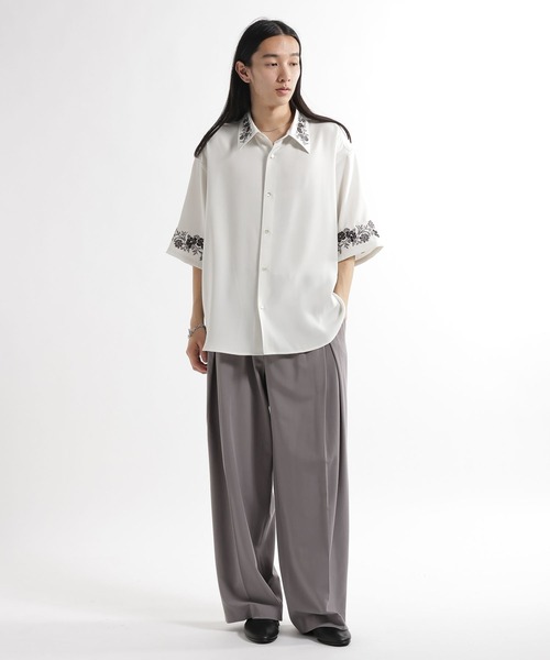 HARE(ハレ) シャツ 「SET UP対応 イージーケア」TOROMIシシュウ HARE(ハレ) シャツ 「SET UP対応 イージーケア」TOROMIシシュウ