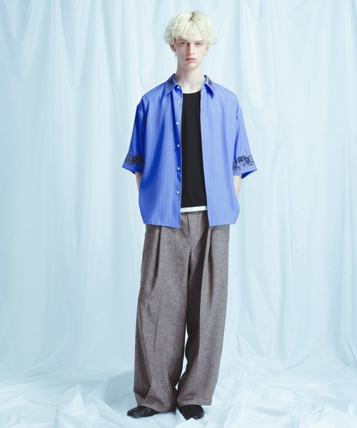 HARE(ハレ) シャツ 「SET UP対応 イージーケア」TOROMIシシュウ HARE(ハレ) シャツ 「SET UP対応 イージーケア」TOROMIシシュウ
