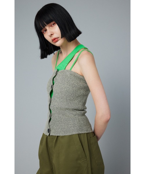 チューブトップ ベアトップ Many way bustier　　メニーウェイビスチェ HeRIN.CYE チューブトップ ベアトップ Many way bustier メニー