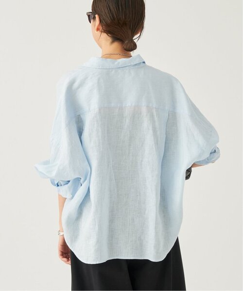plage（プラージュ） シャツ ブラウス 「追加」Linen Short シャツ