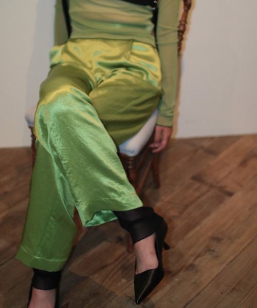 g.v.g.v ワイドパンツ G.V.G.V. パンツ TUCK PANTS レディース : ZOZOTOWN Yahoo!店