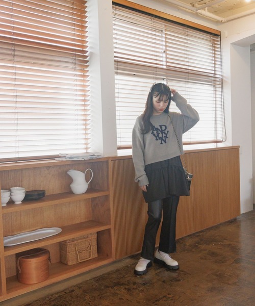 GLOBAL WORK（グローバルワーク） チュニック ティアードミニ