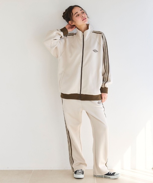 KANGOL SPORT パンツ 「KANGOL SPORT」サイドライントラックパンツ「UV