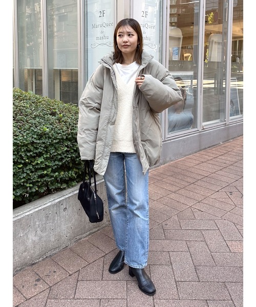 Ungrid（アングリッド） ニット セーター 深Vネックルーズニット