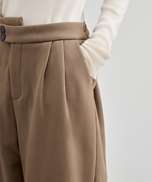 Lace Ladies（レースレディース） パンツ ハイウエスト タック