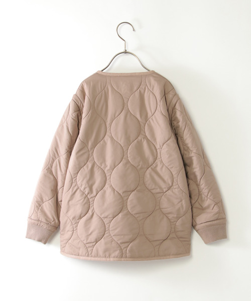 ikka（イッカ） ブルゾン アウター 「親子コーデ」2WAYキルトボア