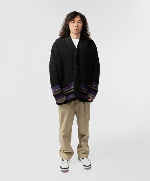 UNION TOKYO ユニオントーキョー カーディガン　S BORNxRAISED+UNION DISTRESSED CARDIGAN(ボーンレイズド+
