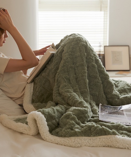 ブランケット ケーブル編みブランケット : ZOZOTOWN Yahoo!店 - 通販