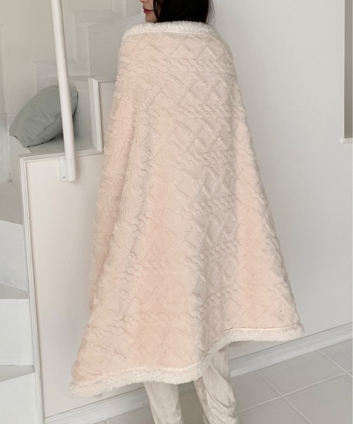 ブランケット ケーブル編みブランケット : ZOZOTOWN Yahoo!店 - 通販