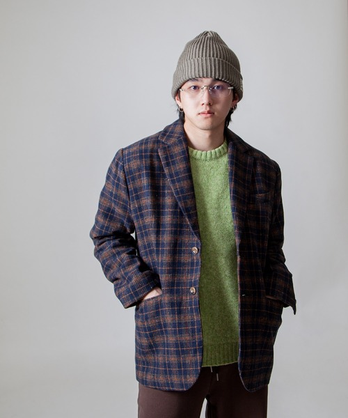 T*I様 W35 wjk smart jacket メンズ テーラード L ライ wjk（ダヴルジェイケイ）の「smart jacket（テーラード