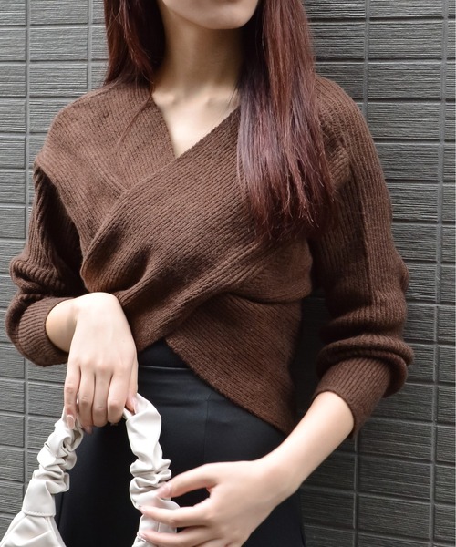 ＆soiree（アンドソワレ） ニット セーター 「＆soiree」フロント