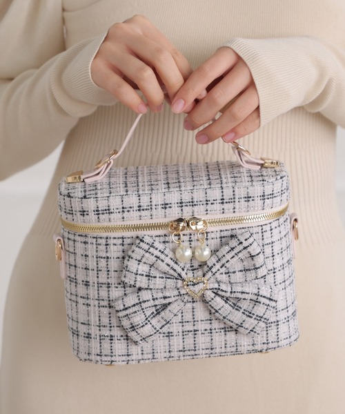 SecretDoor ショルダーバッグ バッグ 3WAY バニティバッグ