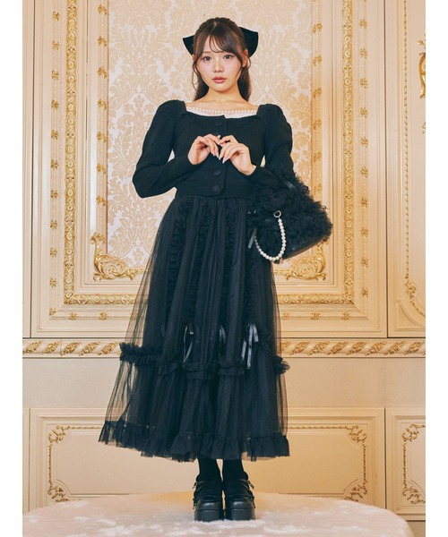 Me roir スカート チュールティアードドーリーSK : ZOZOTOWN Yahoo!店 