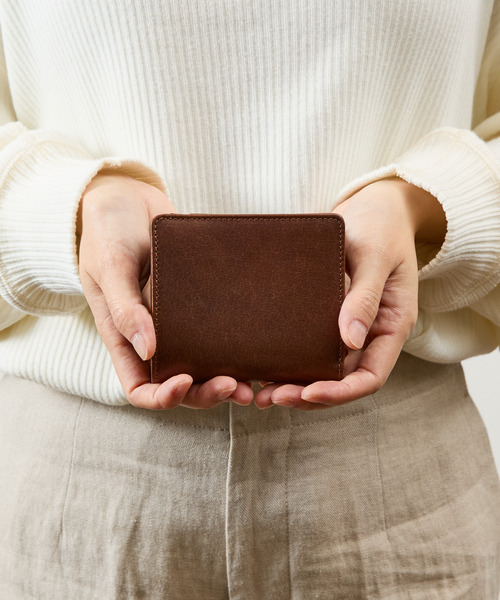A_W 財布 アウ / BILLFOLD L ZIP PURSE S フルグレインカーフレザー