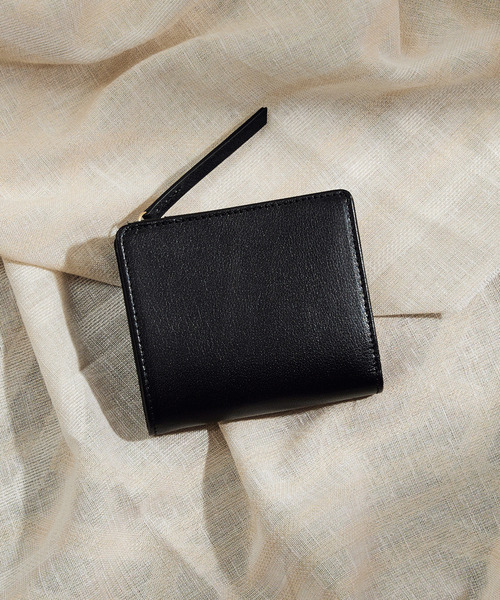 A_W 財布 アウ / BILLFOLD L ZIP PURSE S フルグレインカーフレザー