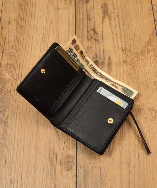A_W ミニ 二つ折り 二つ折り財布 財布 アウ / BILLFOLD L ZIP PURSE S